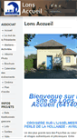 Mobile Screenshot of lons-accueil.fr